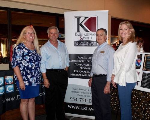Photo from our Sponsorship of the Davie-Cooper City Chamber of Commerce's April 10th After Hours Networking event.