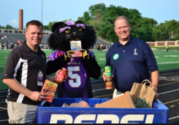 It was my pleasure to use my position as the Operations manager with the Indianapolis Tornados to help raise food and awareness for the David A. Moore Food Pantry serving the hungry in downtown Indianapolis.